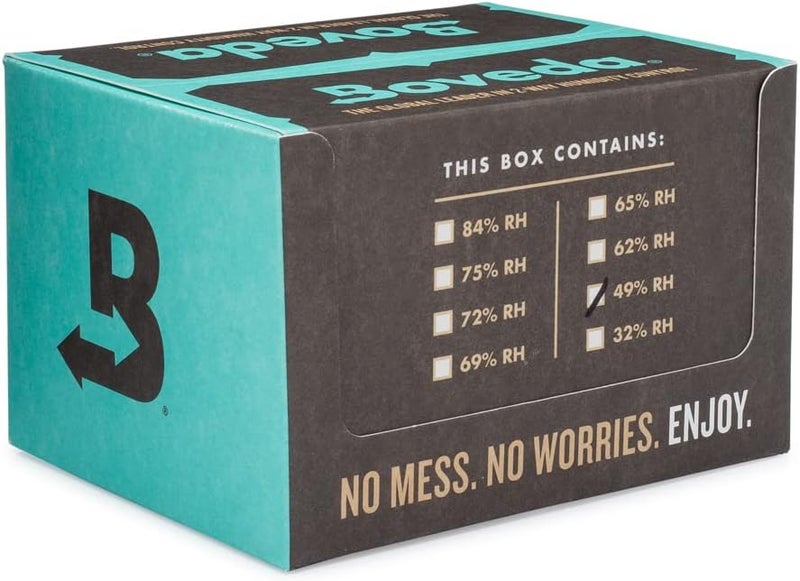 Boveda High-Absorbency 49% Two-Way Humidity Control Packs for Music Instruments in Extreme Humidity – 12 Pack – Size 40 – Moisture Absorbers for Instrument Cases – Prevent Warp – Individually Wrapped - Image 2